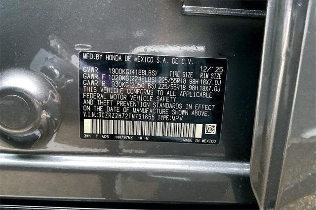 2026 Honda HR-V EX-L