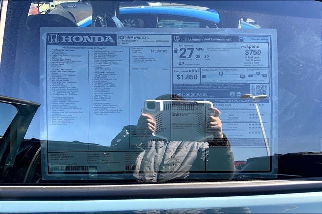 2026 Honda HR-V EX-L