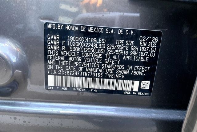 2026 Honda HR-V EX-L