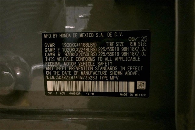 2026 Honda HR-V EX-L