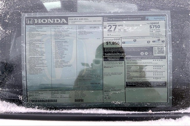 2026 Honda HR-V EX-L