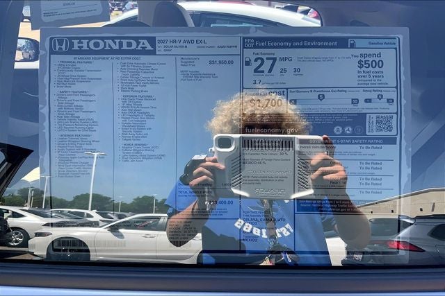 2027 Honda HR-V EX-L