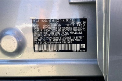 2027 Honda HR-V EX-L