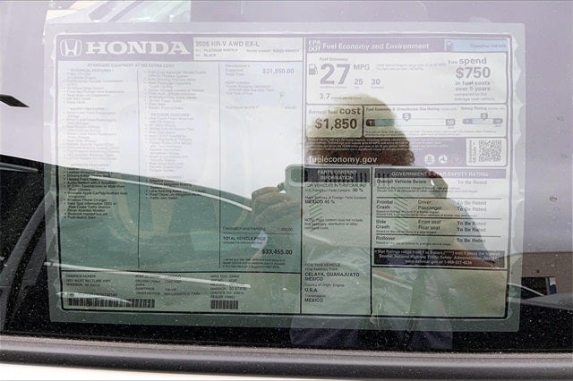 2026 Honda HR-V EX-L