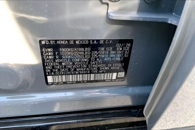 2026 Honda HR-V EX-L