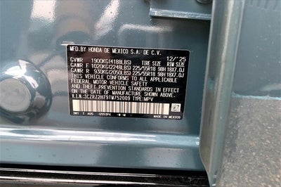 2026 Honda HR-V EX-L