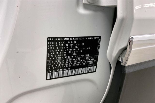 2021 Volkswagen Tiguan 2.0T SEL