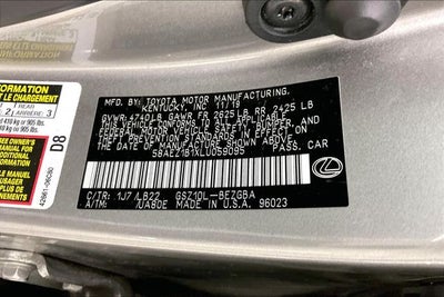 2020 Lexus ES 350 Luxury