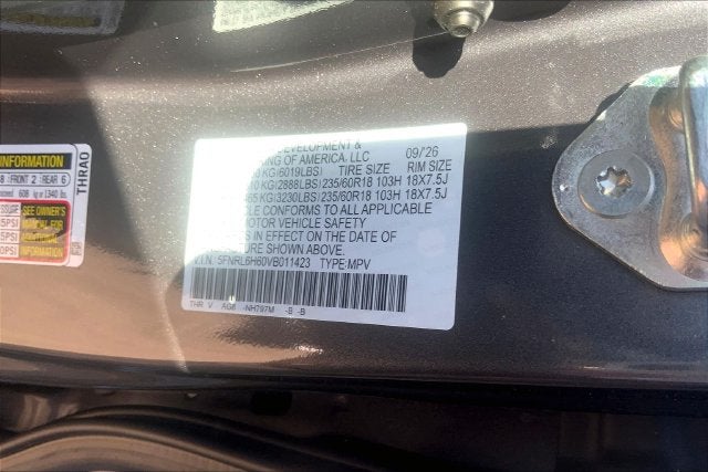 2027 Honda Odyssey EX-L InStock