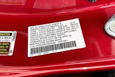 2026 Honda Odyssey EX-L