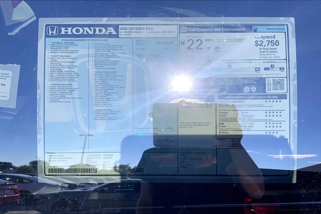 2026 Honda Odyssey EX-L