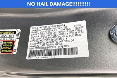 2026 Honda Odyssey EX-L