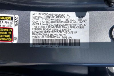 2026 Honda Odyssey EX-L