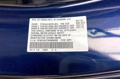 2019 Honda Odyssey EX-L