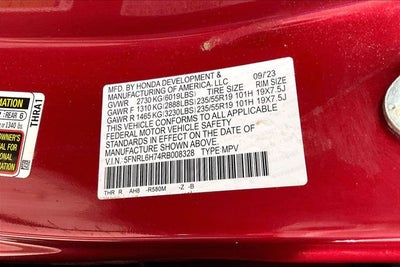 2024 Honda Odyssey Sport