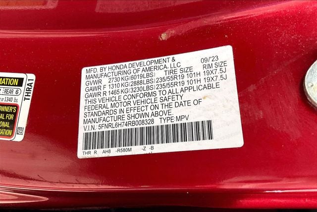 2024 Honda Odyssey Sport