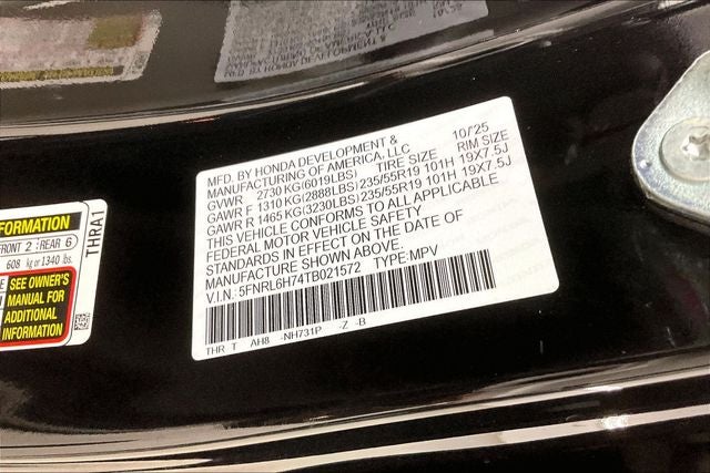 2026 Honda Odyssey Sport-L