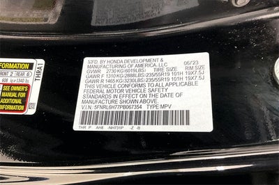 2023 Honda Odyssey Sport