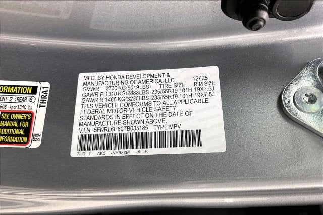 2026 Honda Odyssey Touring - Photo 33
