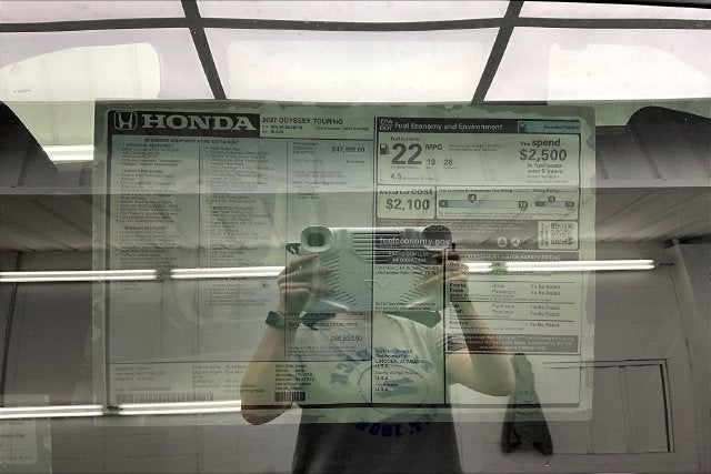 2027 Honda Odyssey Touring InStock