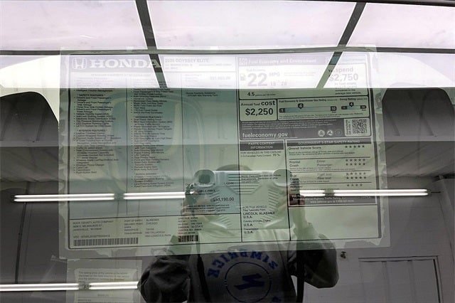 2026 Honda Odyssey Elite