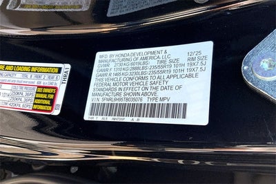 2026 Honda Odyssey Elite