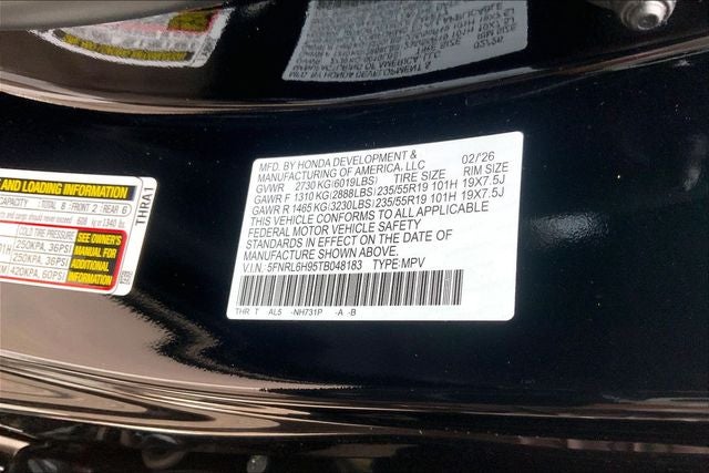 2026 Honda Odyssey Elite