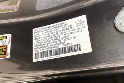 2026 Honda Odyssey Elite