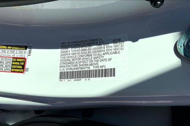 2026 Honda Odyssey Elite