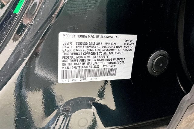 2020 Honda Pilot EX-L