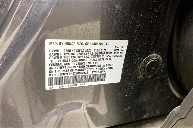 2018 Honda Pilot EX-L