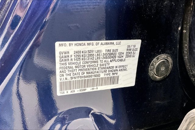2019 Honda Passport EX-L