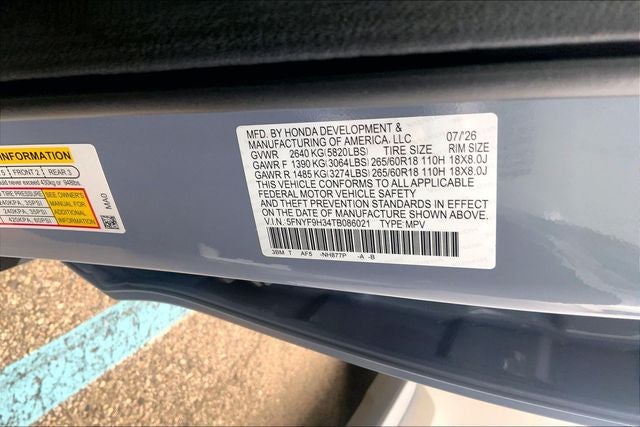 2026 Honda Passport RTL Towing InStock