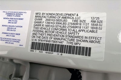 2026 Honda Passport TrailSport Elite