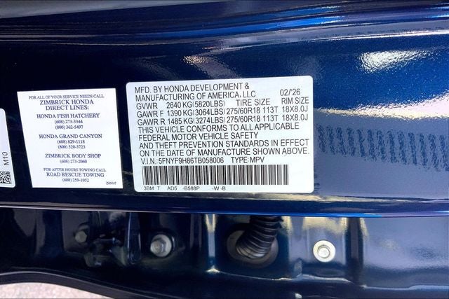 2026 Honda Passport TrailSport Elite