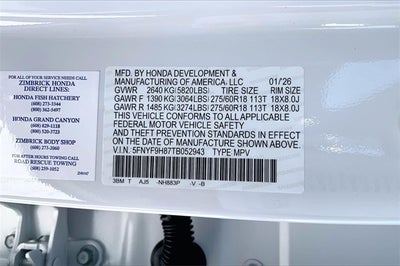 2026 Honda Passport TrailSport Elite Blackout