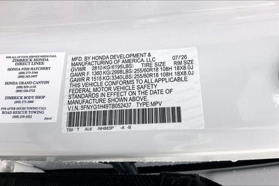 2026 Honda Pilot EX-L InStock