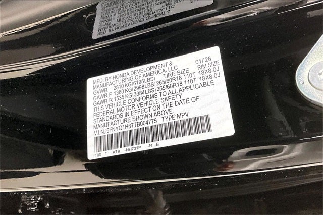 2026 Honda Pilot TrailSport