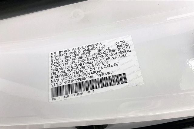 2023 Honda Pilot Touring
