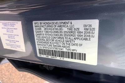 2026 Honda Pilot Touring InStock