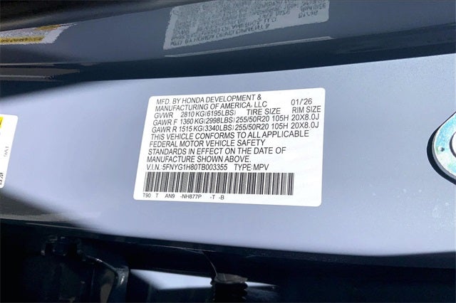 2026 Honda Pilot Elite