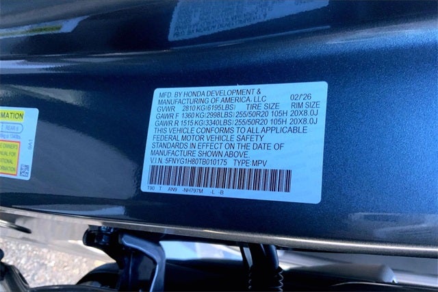 2026 Honda Pilot Elite