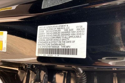 2026 Honda Pilot Elite
