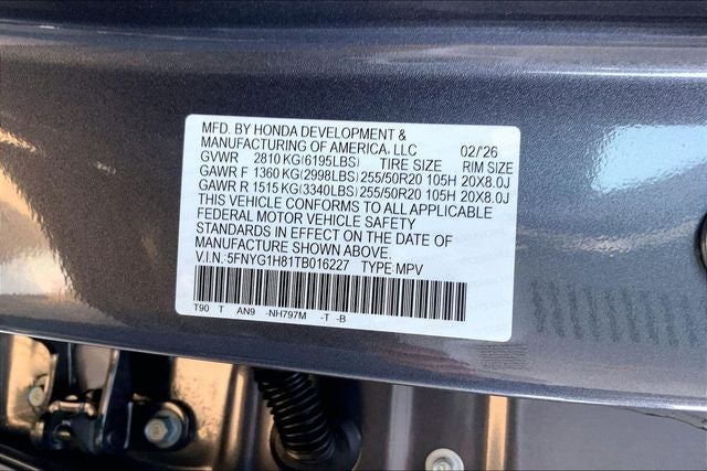 2026 Honda Pilot Elite