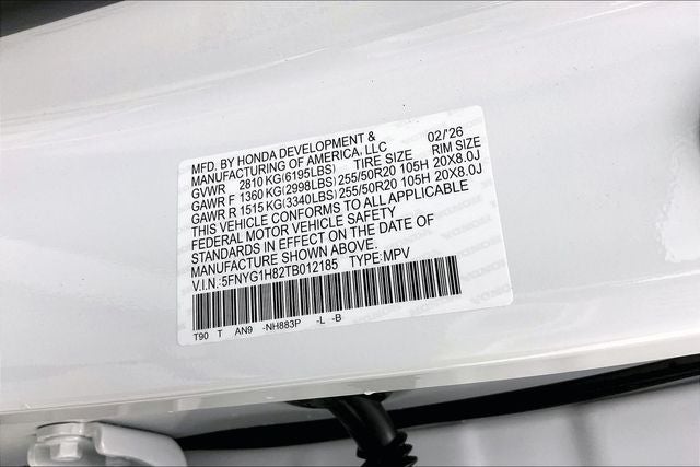 2026 Honda Pilot Elite