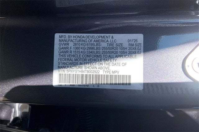 2026 Honda Pilot Elite