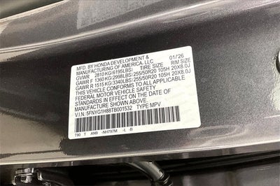 2026 Honda Pilot Elite