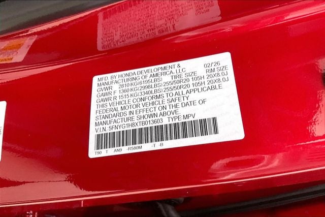 2026 Honda Pilot Elite