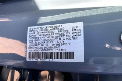 2026 Honda Pilot Black Edition