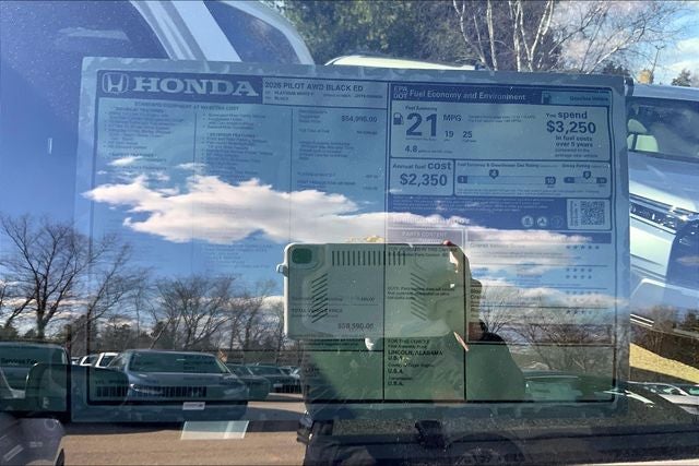 2026 Honda Pilot Black Edition
